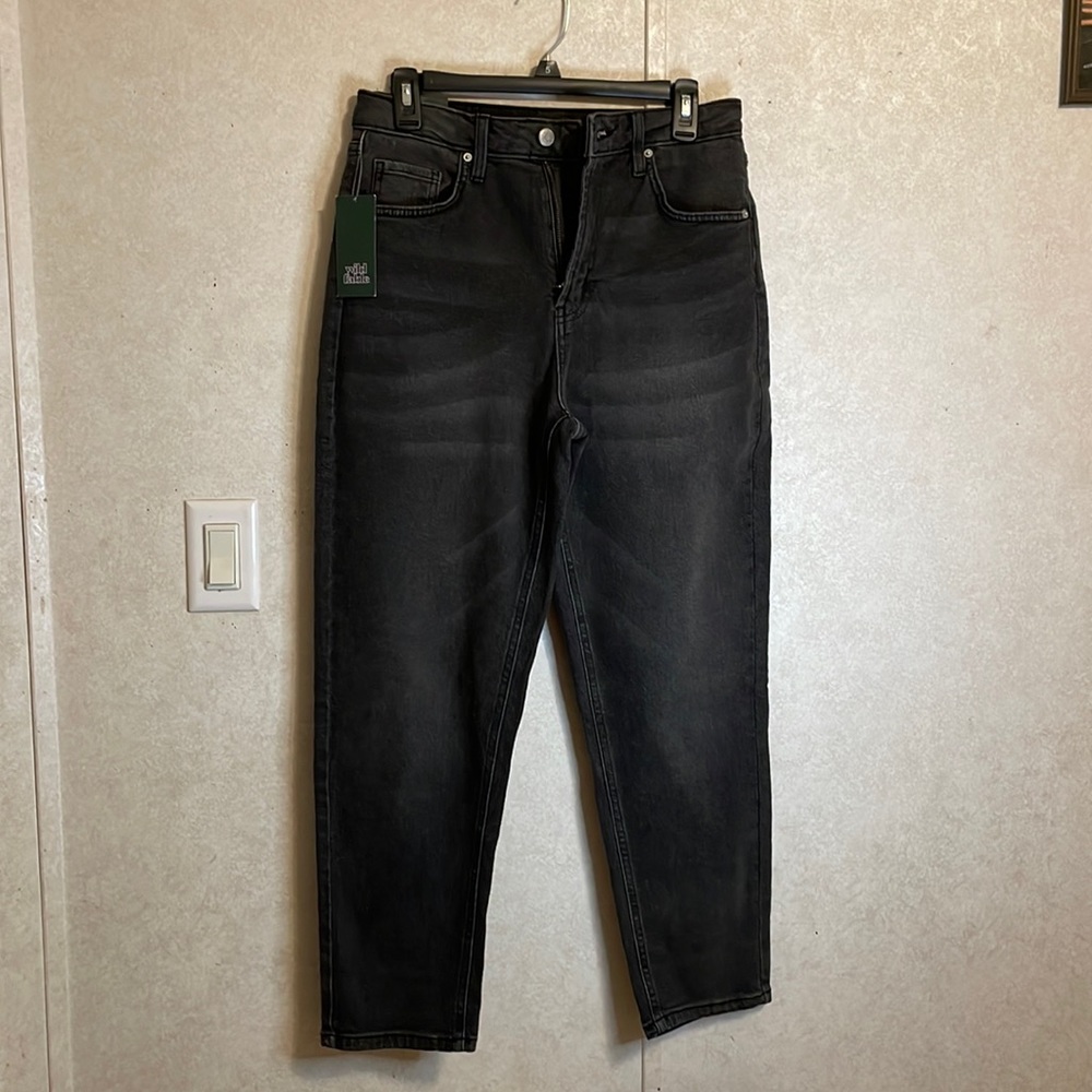 Mom Jeans, Size 6, Wild Fable, Black